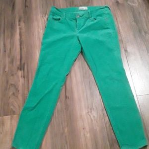 Green skinny Jeans